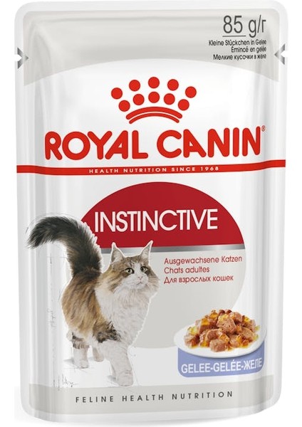 Instinctive Jöle İçerisinde Yaş Kedi Maması 12 x 85g