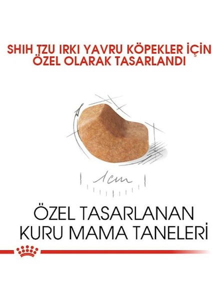 Shih Tzu Yavru Köpek Maması 1.5kg