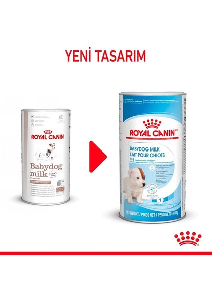Baby Dog Milk Yavru Köpekler Için Süt Ikame Maması 400g