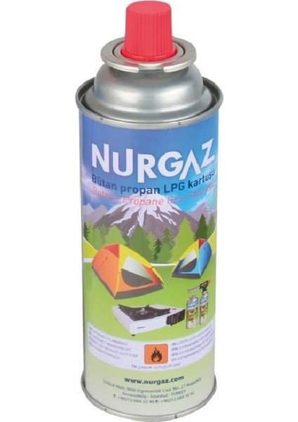 Nurgaz Ng 207 Valfli Basınçlı Kartuş 220 gr