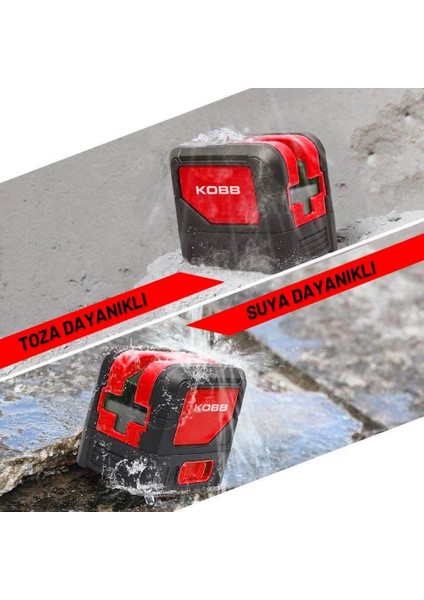 Kobb KBL92GTP 90 Metre Lazer Hizalama Yeşil Lazer fiyatları