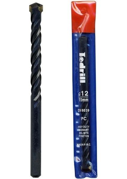 Todrill 50899 12X200 mm Elmas Beton Matkap Uç