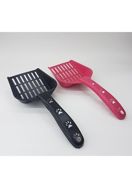 Kedi Kumu Temizleme Küreği 1 Adet Renkli Plastik Kürek modelleri