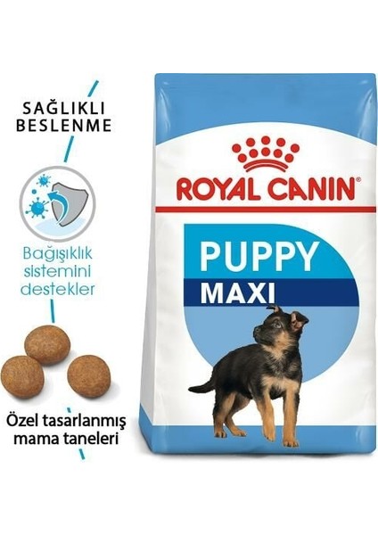 Maxi Puppy Büyük Irk Yavru Köpek Maması 10 Kg indirimleri