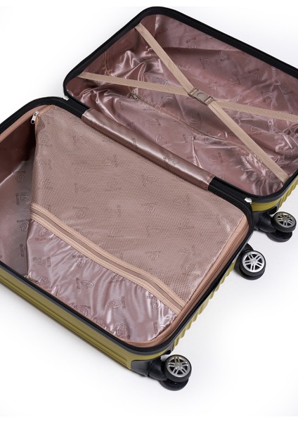 4'lü Valiz Seti Elatae Valiz Büyük - Orta - Kabin Boy ve Makyaj 1020 indirimleri