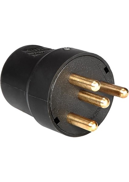 Kauçuk Uzatma Erkek Fiş 25A 380 I 415V