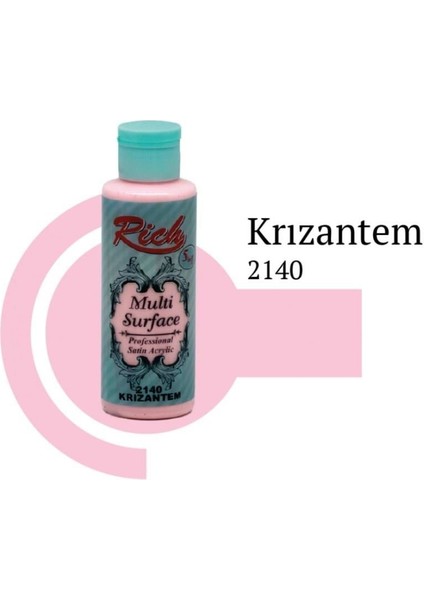 Rich Multi Surface 2140 Krızantem Akrilik Boya 120 cc fiyatları