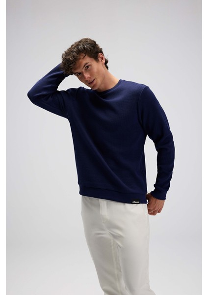 % 100 Pamuk Regular Fit Bisiklet Yaka Kazak Erkek Kazak EM615 indirimleri