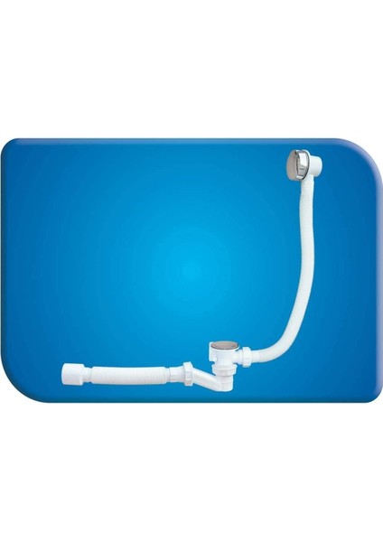 Kumandalı Küvet Sifonu