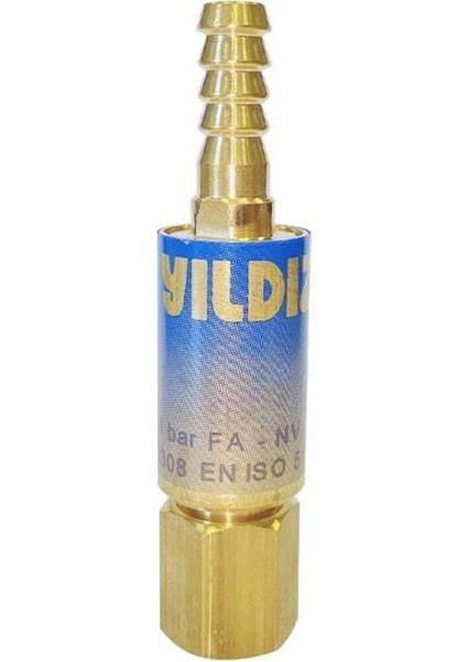 Ennalbur Yıldız 1228 Alev Emniyet Valfi Hamlaç Arkası Için Oksijen