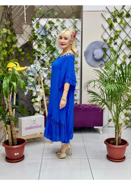 VL3026 Vual Elbise Saks modelleri