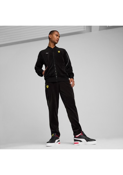 Erkek Puma Ferrari Race Mt7+ Jacket Siyah Erkek Fermuarlı Ceket modelleri