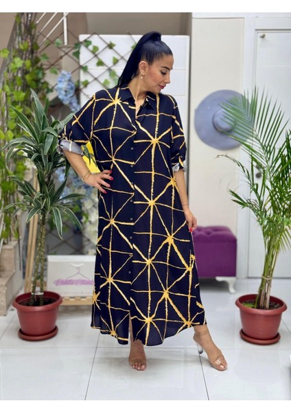 ECE616110 Pamuk Viskon Ece Elbise