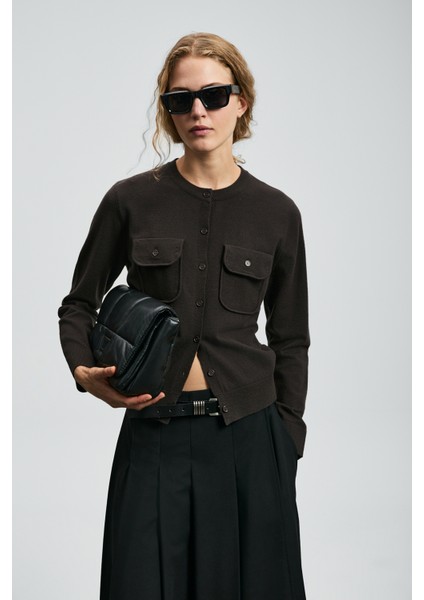 Zendaya Kadın Hırka Siyah