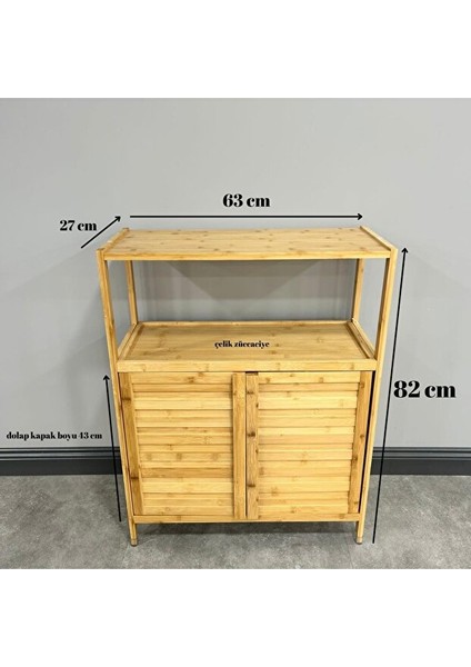 Bambu Dolap 2 Kapaklı 27X63X82 cm JW-26720 fiyatları