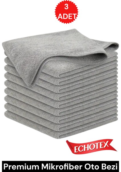 3 Adet 50X70 Mikrofiber Araç Yıkama Temizleme Yer Bezi Kurulama Cam Bezi Araba Havlusu Oto Bezi