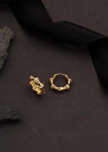 Kemik Model Halka Küpe Altın fırsatları