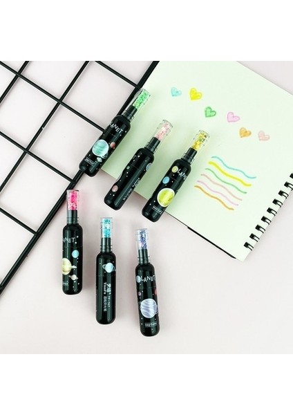 Galaksi Şişesi 6 Renk Fosforlu Kalem modelleri