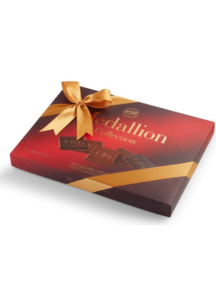 Medallion Collection Madlen Çikolata Kırmızı Kutu 288g Glutensiz fırsatları
