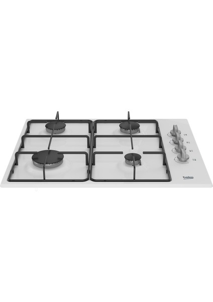 BOMD D 6110 EB Ankastre Metal Tablalı Ocak Beyaz