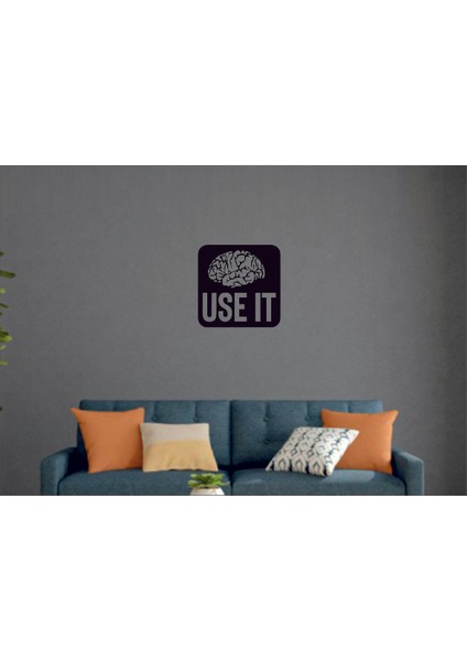 Use It Siyah Mdf Duvar Dekorasyon Lazer Kesim 35x35 Cm fiyatları