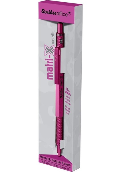 Matri-X Versatil 0.5mm Metalik Pembe 5505