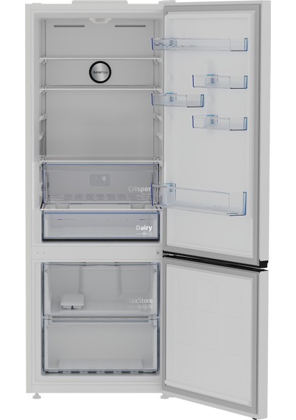 670475 MB E 475 lt No Frost Kombi Tipi Buzdolabı Beyaz