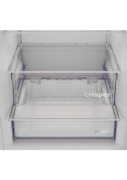 670475 MB E 475 lt No Frost Kombi Tipi Buzdolabı Beyaz