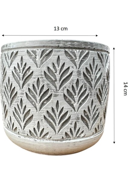 Ev Dekorasyon Gri Lotus Beton Saksı Çiçeklik Saksılık fiyatları