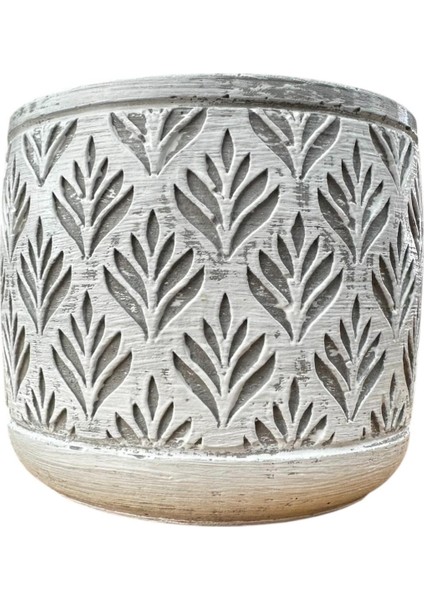 Ev Dekorasyon Gri Lotus Beton Saksı Çiçeklik Saksılık modelleri