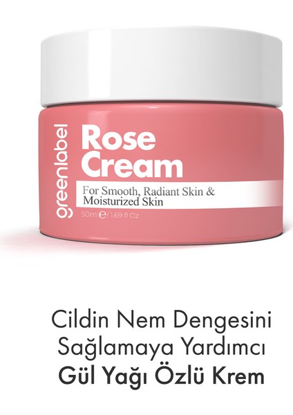 Gül Yağı Özlü Krem 50 Ml.