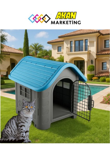 Plastik Kedi ve Köpek Kulübesi Kapılı 85X71X66 cm fırsatları