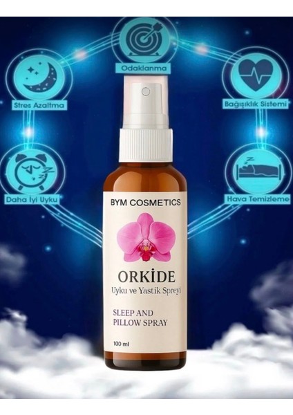 Bym Orkide Kokulu Uyku ve Yastık Spreyi 100 ml – Aromaterapi Etkili fiyatları