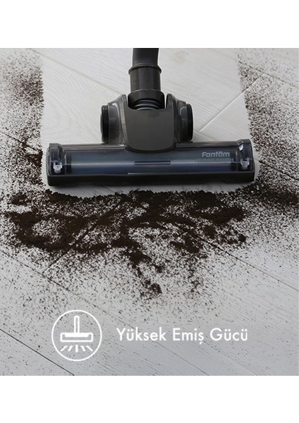 Antrasit Pratik 1200 Pratik S Uyumlu Turbo Başlık( Sert Zemin Turbo Başlık)