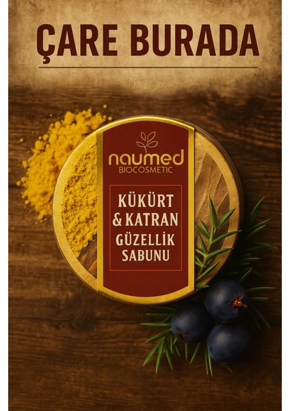 Naumed Biocosmetic - Kükürt & Katran Özlü Güzellik Sabunu