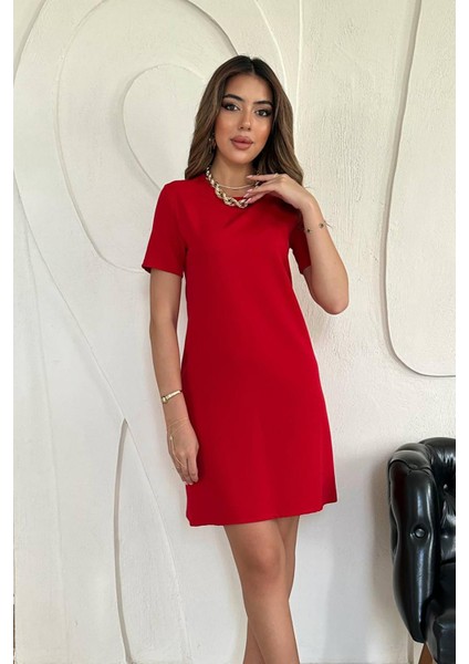 Kısa Kol Atlas Mini Elbise modelleri