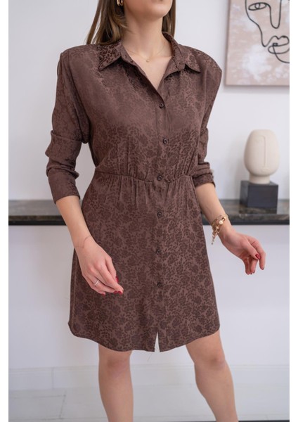 Desenli Jakar Elbise modelleri