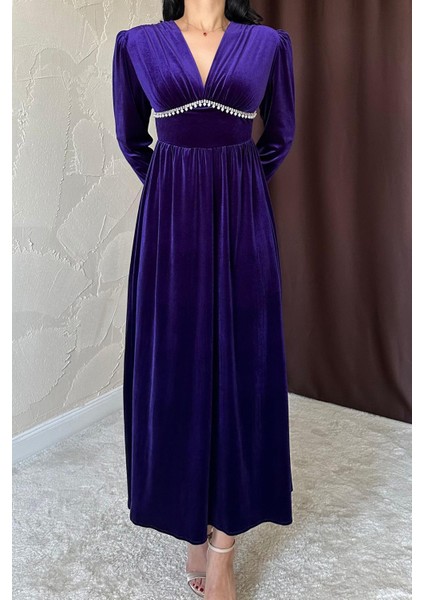 Göğüs Altı Taşlı Elbise fiyatları