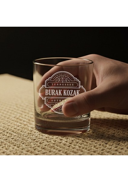 Şık Tasarım 2’li Kişiye Özel Isim Yazılı Speyside Scotch Viski Bardakları fiyatları