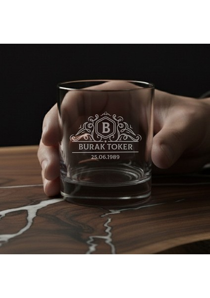 Premium Kutulu Hediyelik 2’li Islay Malt Isim Yazılı Viski Bardakları fiyatları