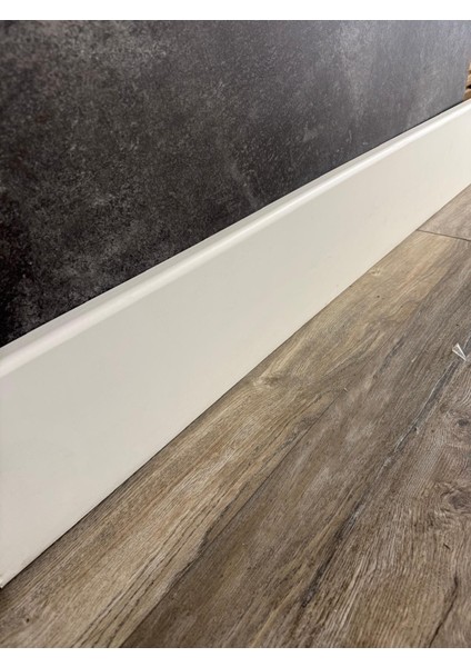 20 cm Yalı T Modeli Pvc Kaplama Lake Beyaz Süpürgelik fiyatları