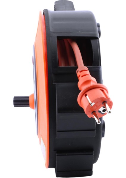 Mini Kutulu Plastik Makaralı Seyyar 3x1.5 mm Cca Monofaze Uzatma Kablosu 4 Priz Ttr Kablo 10 Metre modelleri