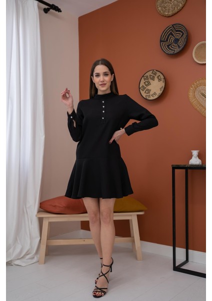 Klasik Düz Mini Elbise fiyatları