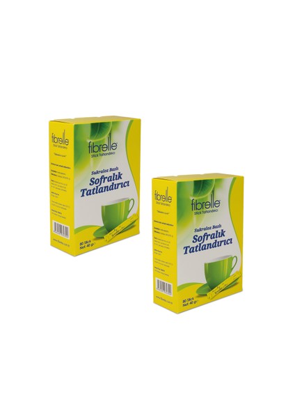 Ultra Plus Tatlandırıcı 0,5 G Stick ( 80 Adet ) Kutu x 2 Adet