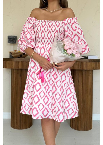 Kare Desenli Yazlık Elbise fırsatları