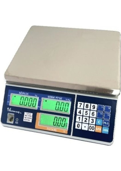 Dikoman ATP-30 kg x 5 10 gr Hesaplamalı Terazi