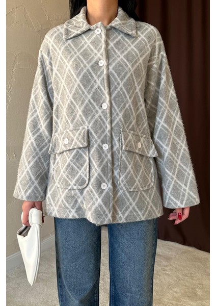 Polar Baklava Ekose Ceket modelleri