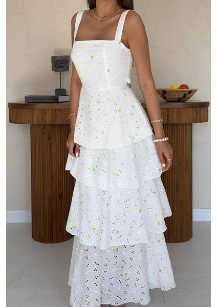 Kat Kat Arkası Bağlamalı Elbise fırsatları