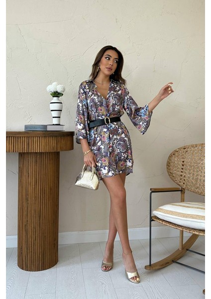 Desenli Gömlek Elbise fiyatları