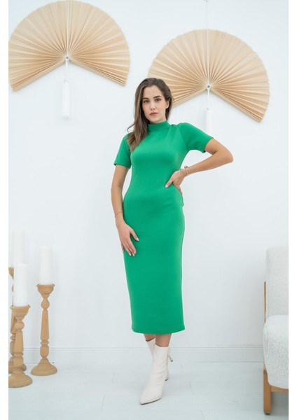 Balıkçı Yaka Elbise